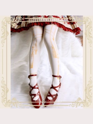 Ruby Rabbit Rope Classic Lolita Style Tights (RR08)